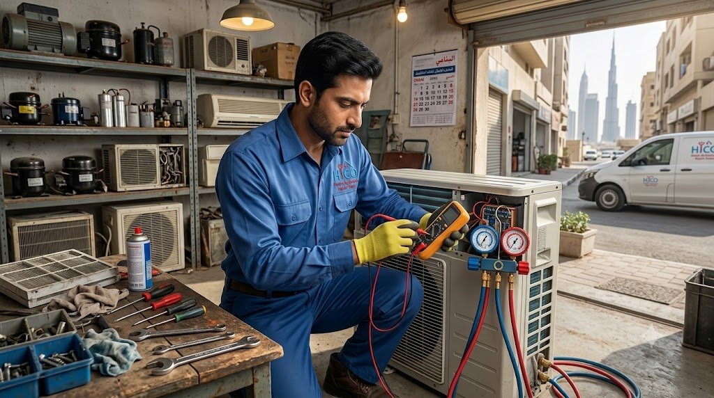 AC repair technician Dubai