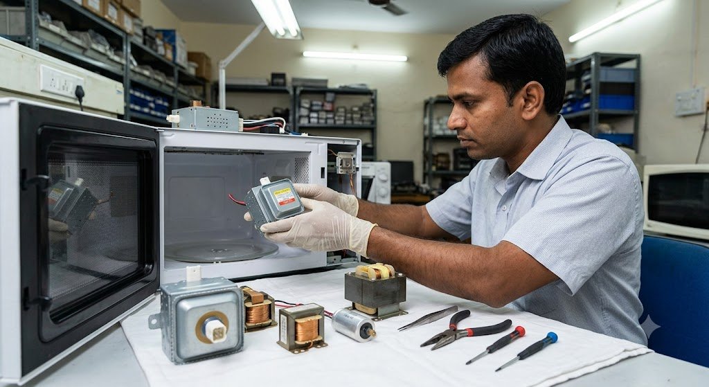 Microwave repair technician Dubai