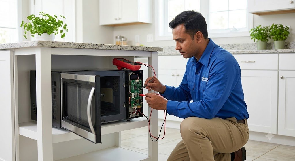 Microwave oven repair service Dubai