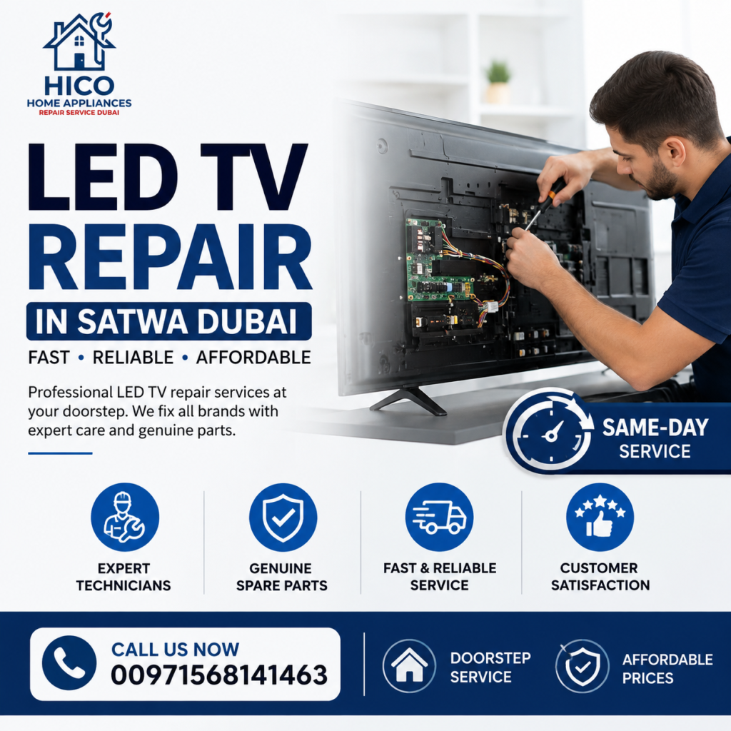 LED TV Repair in Satwa Dubai