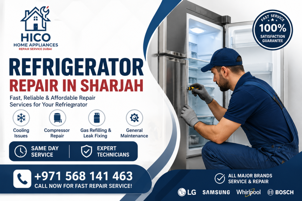 Refrigerator Repair in Sharjah